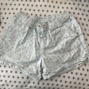 Gap Kids XXL Light Blue Patterned Shorts